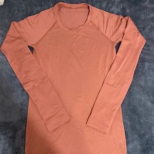 lululemon longsleeve tank top size 4